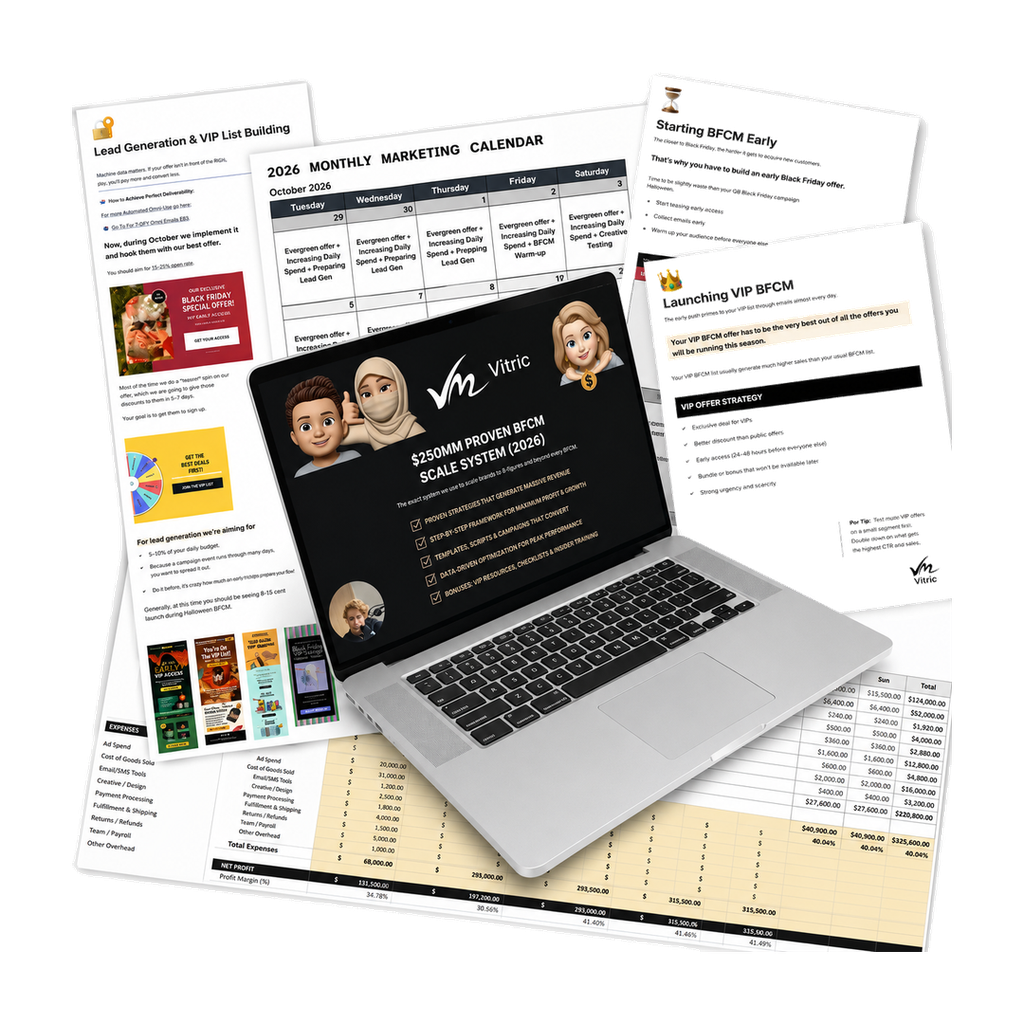 $250MM Proven BFCM Scale Strategy
